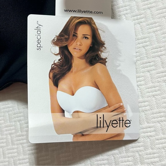 Lilyette Black Strapless Bra Size 40D - Picture 1 of 7